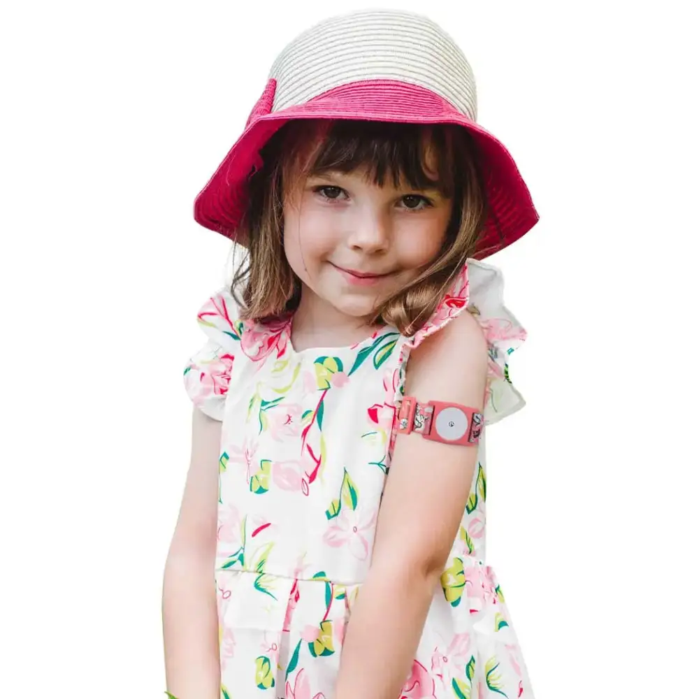 Freestyle Libre 2 Armband for children with playful design and adjustable fit.