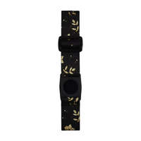 Freestyle Libre 3 Arm Band Dia-Style Summer Edition black floral adjustable elastic strap for sensor security and comfort