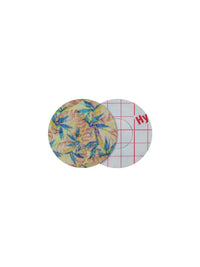 Fixierpflaster für FreeStyle Libre 3, Design Tequila Sunrise, Vorder- und Rückseite mit Schutzfolie