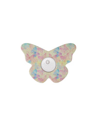 Fixierpflaster für FreeStyle Libre 3, Form Schmetterling, Design Butterfly Mirage