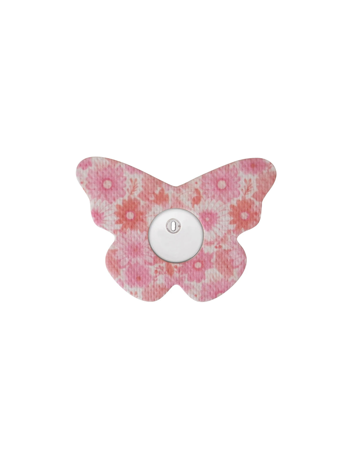 Fixierpflaster für FreeStyle Libre 3, Form Schmetterling, Design Flower Serenade