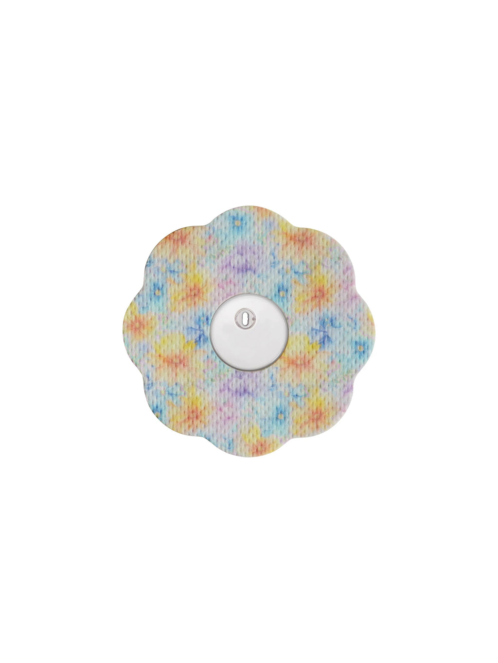 Fixierpflaster für FreeStyle Libre 3, Form Cookie, Design Gardenia