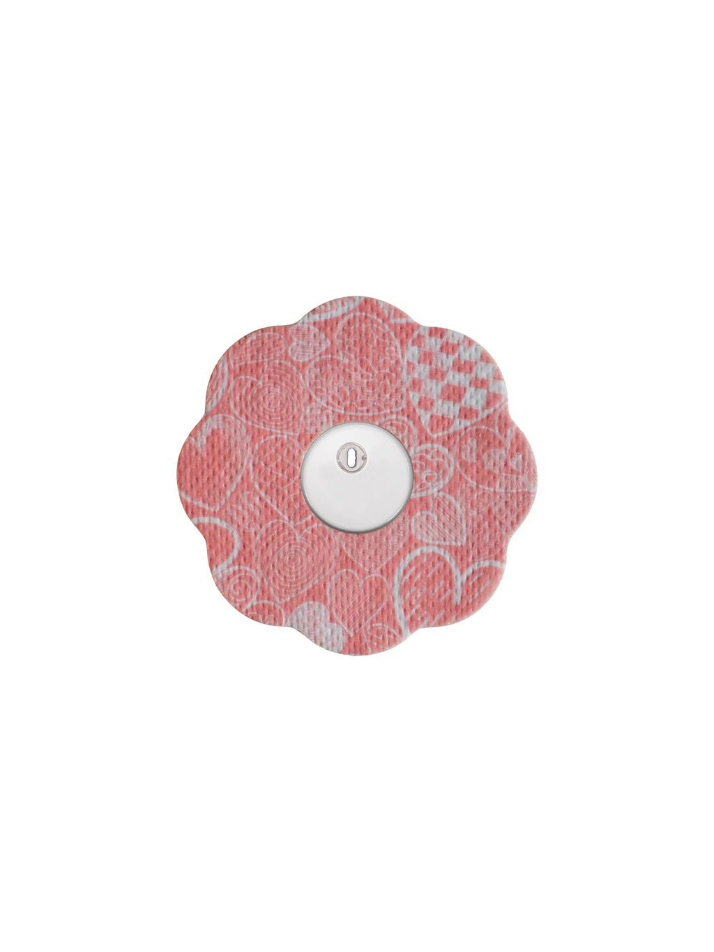 Fixierpflaster für FreeStyle Libre 3, Form Cookie, Design Kind of Love