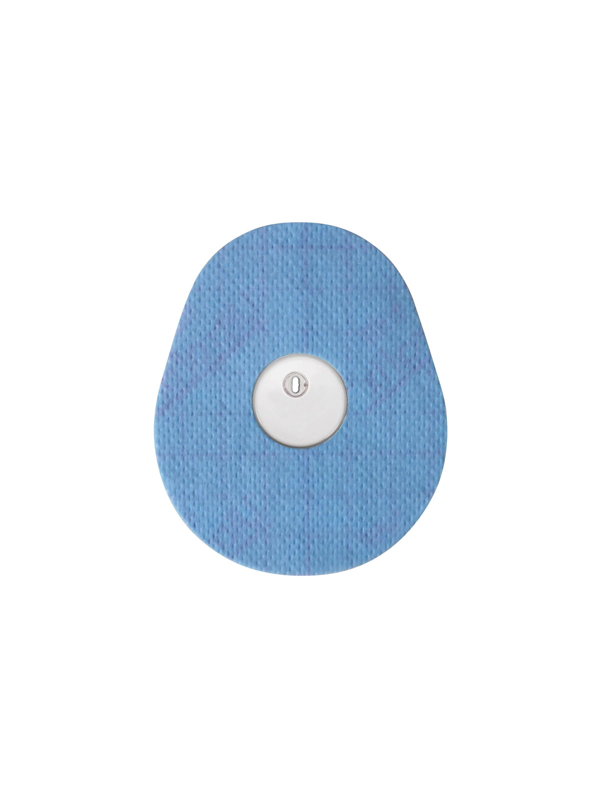 Fixierpflaster für FreeStyle Libre 3, Form Tropfen, Blau