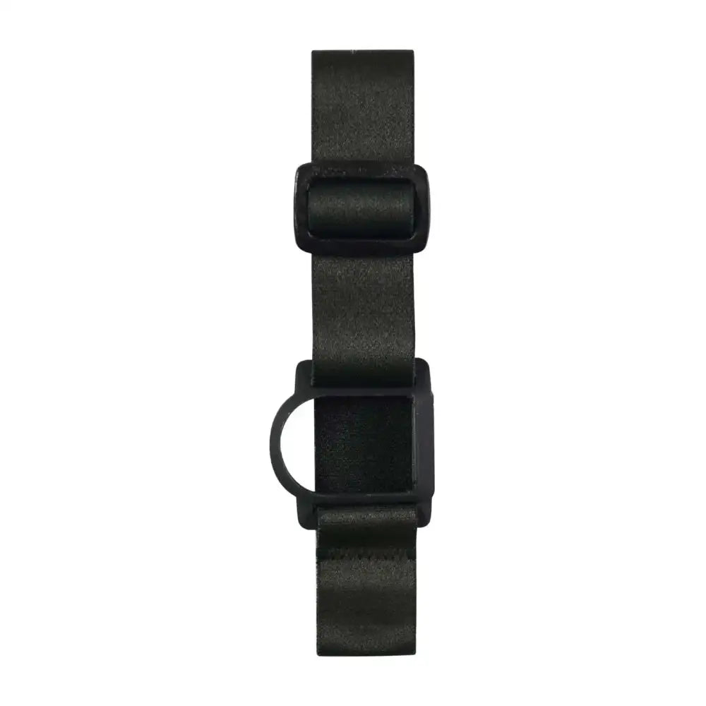 Adjustable black GlucoMen Day CGM armband with clip for blood glucose sensor