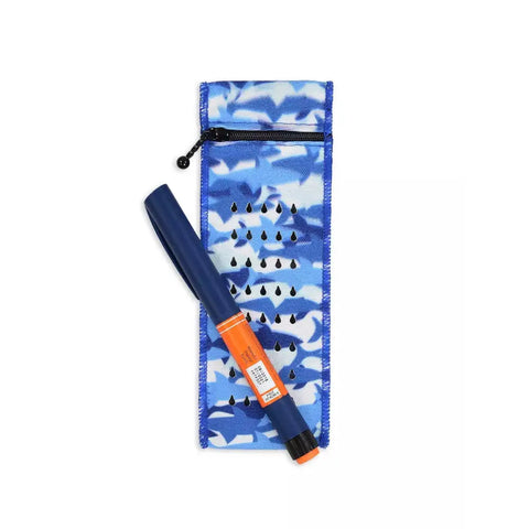 Insulin Pen Cool Bag - Dia-Cool Blue Shark