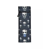 Insulin cooling wallet for 1 insulin pen with skull design, compact and reusable for kids.