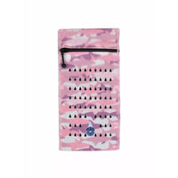 Insulin cooling wallet for kids, pink design, fits 2 insulin pens or vials, Dia-Cool KIDS.