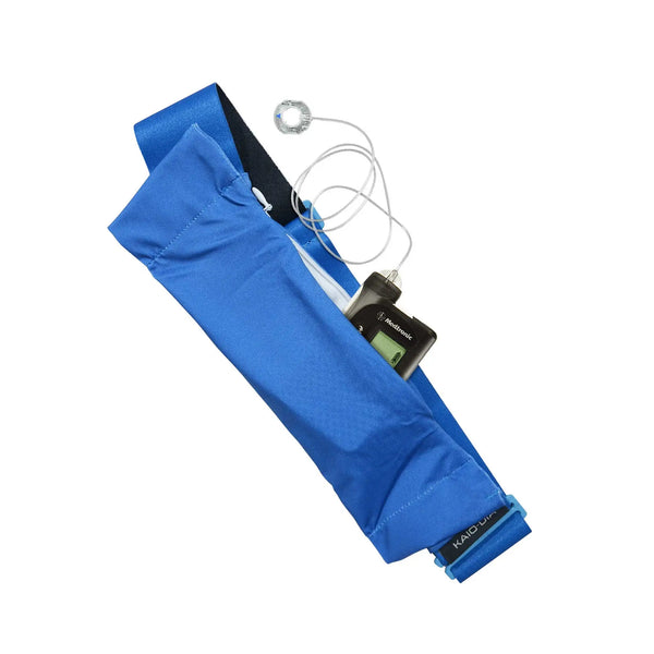 Verstellbarer Insulinpumpen-Bauchgurt mit G-Haken – Uni-Farben | Dia Belly-Belt 2