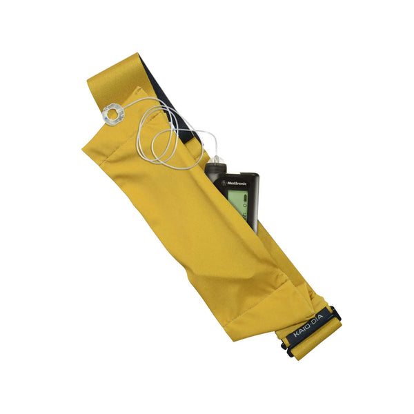 Verstellbarer Insulinpumpen-Bauchgurt mit G-Haken – Uni-Farben | Dia Belly-Belt 2