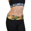 Verstellbarer Insulinpumpen-Gürtel – Blumenprints, G-Hook-Verschluss | Dia Belly-Belt 2