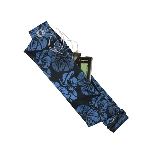 Verstellbarer Insulinpumpen-Bauchgurt mit G-Haken – Midnight Kollektion | Dia Belly-Belt 2