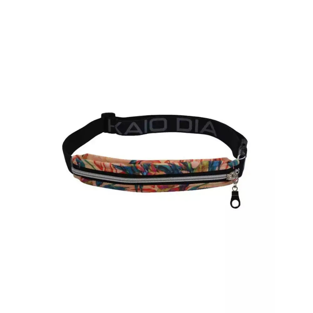 Colorful insulin pump belt pouch for children with adjustable strap and zipper closure