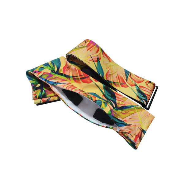 Verstellbarer Insulinpumpen-Gürtel – Blumenprints, G-Hook-Verschluss | Dia Belly-Belt 2