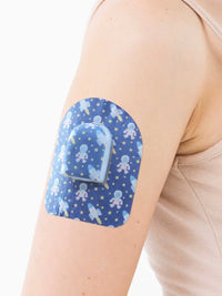 Fixierpflaster für Omnipod Pod, Design Astronaut, am Arm
