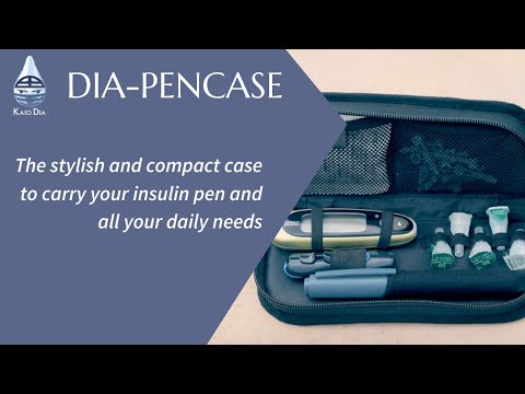 Etui für Insulinpen und USB-Blutzuckermessgerät, Dia-PenCase