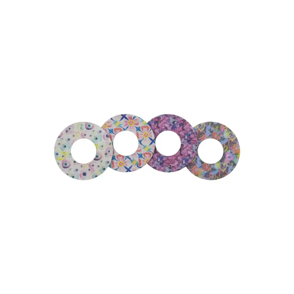 Fixierpflaster für FreeStyle Libre 3, Serie Spring, Spring Set I, 4 Designs