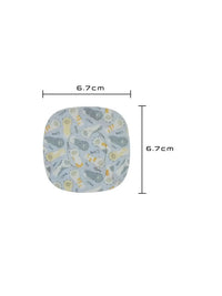 Kinder-Fixierpflaster für Simplera Sync, Design mit Katzenpfoten, Größe 6,7 x 6,7 cm