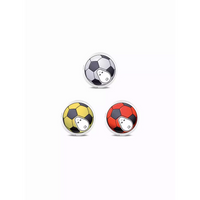 Sinocare iCan i3 CGM Stickers in Fun Vibes Soccer Ball design. Sporty and fun soccer ball patterns to personalize your CGM sensor. 3 stickers per set.