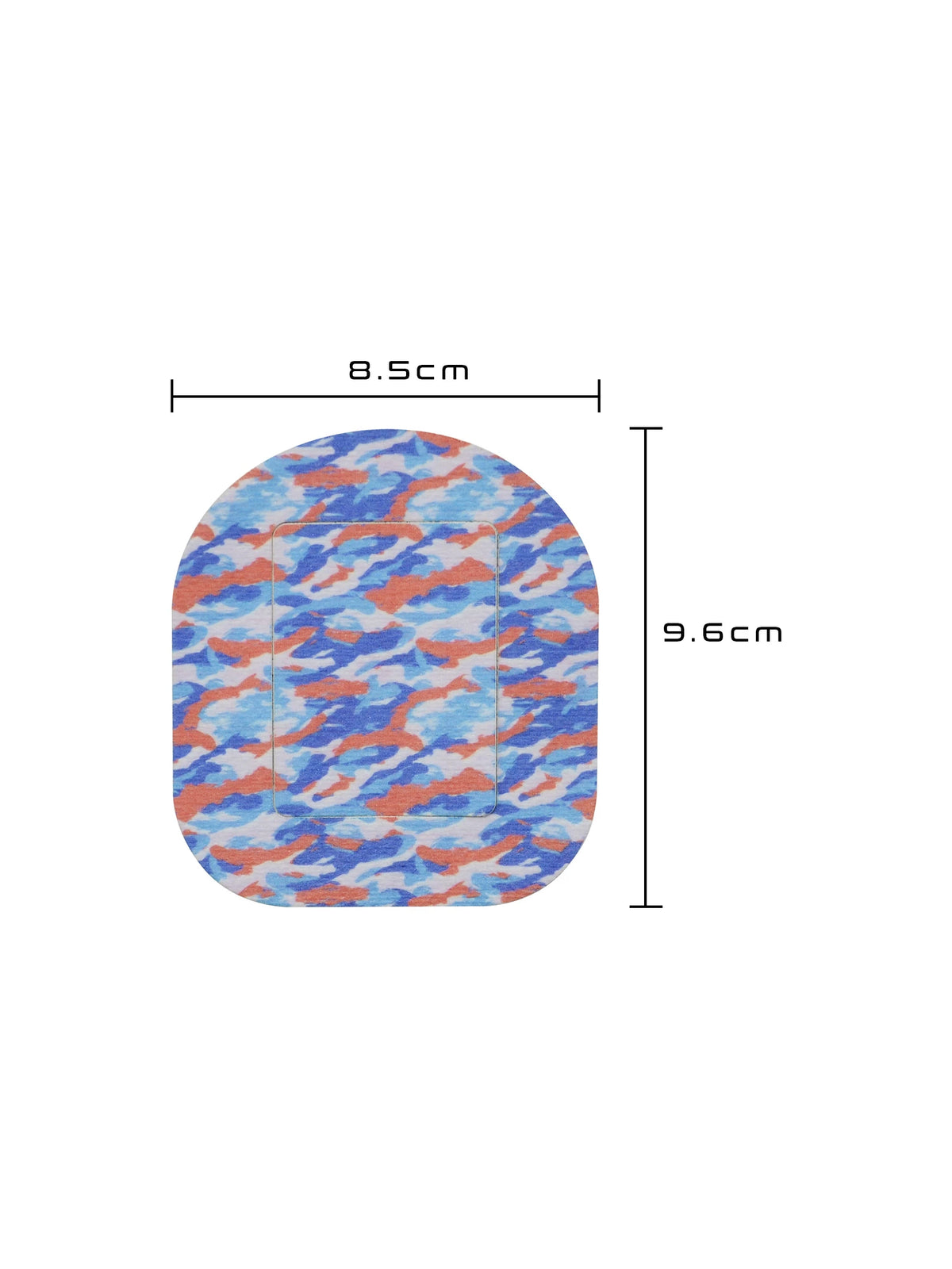 Fixierpflaster für Tandem Mobi, Größe 8,5 x 9,6 cm