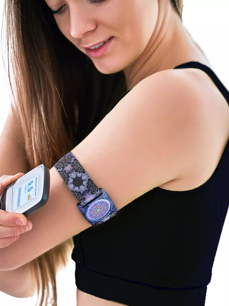 Freestyle Libre 2 Sensor Fixierband in einer Blechdose mit 3 Stickers - Dia-Style Limited Edition