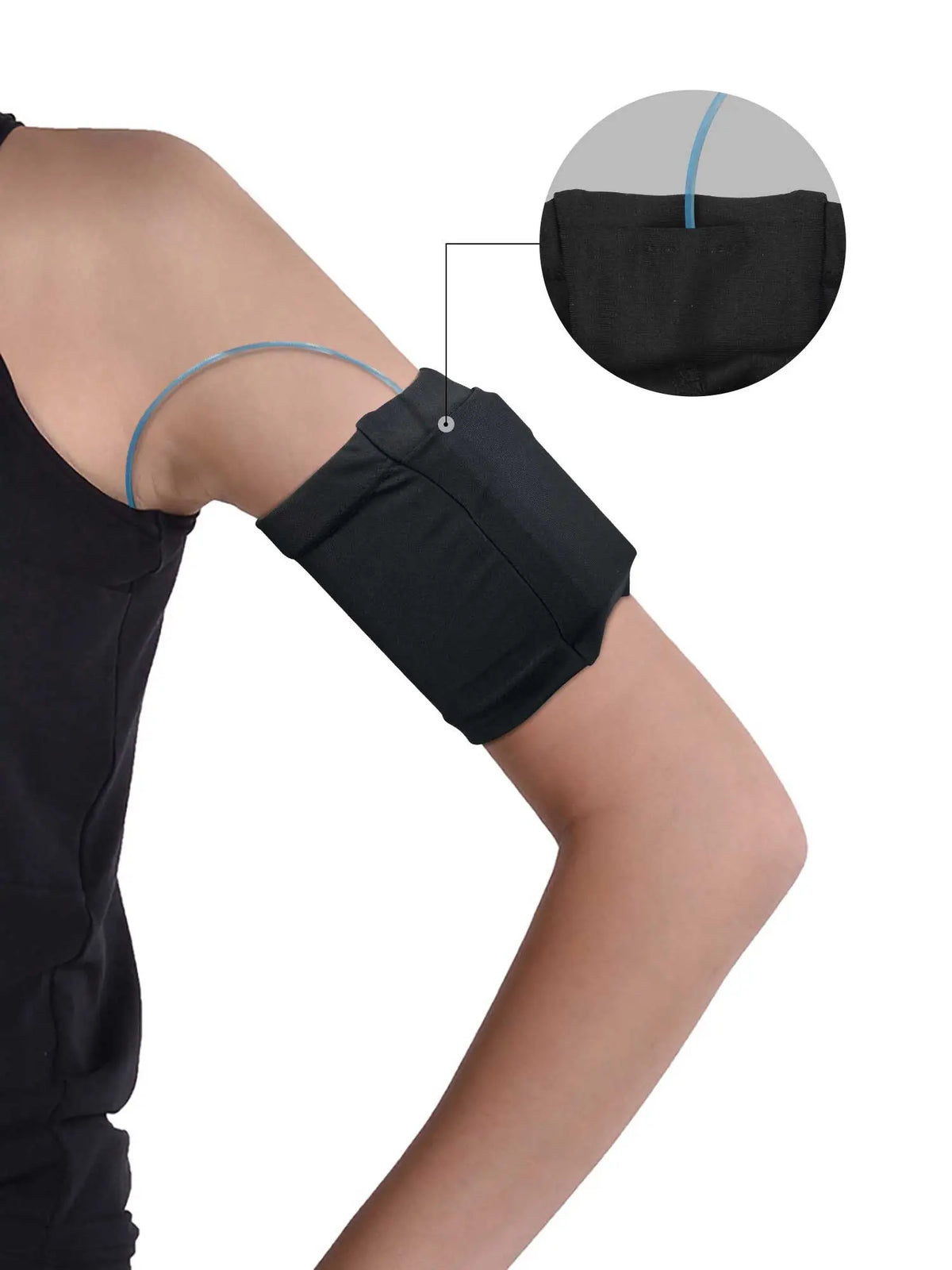 Armband mit Tasche für Insulinpumpe YpsoPump, Dia-Band Pocket