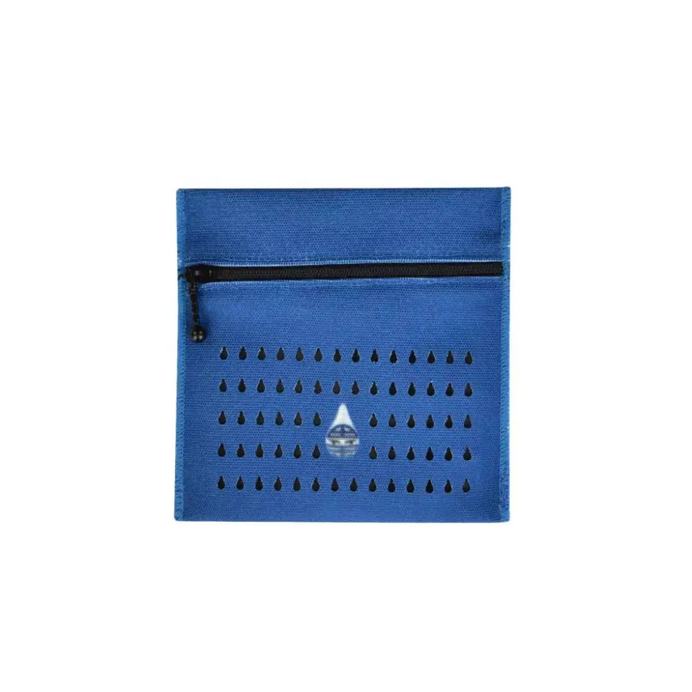 Cooling wallet for insulin or eye drops, Dia-Cool, 3 vial capacity, blue, portable, water-activated insulation, travel case.