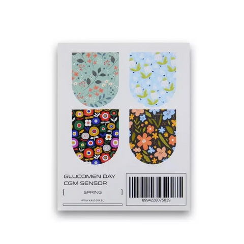 GlucoMen Day CGM Sensor Stickers - Spring Collection