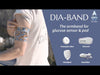 Armband zur sicheren Aufbewahrung des Blutzucker-Sensors - Dia-Band VEREINIGTE FARBEN