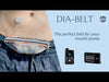 Der ideale Insulinpumpen Gürtel - Dia-Belt M/L DUNKLE FARBEN