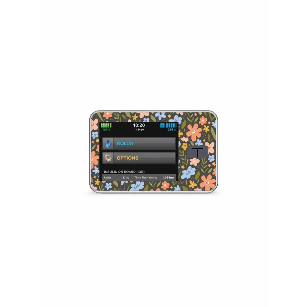 Tandem t:slim Insulin Pump Stickers - Spring Collection